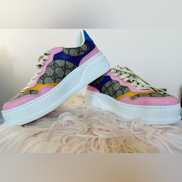 Gucci GG Sneaker 'Beige Multi Monogram' - Size 38+ - Picture 2 of 10